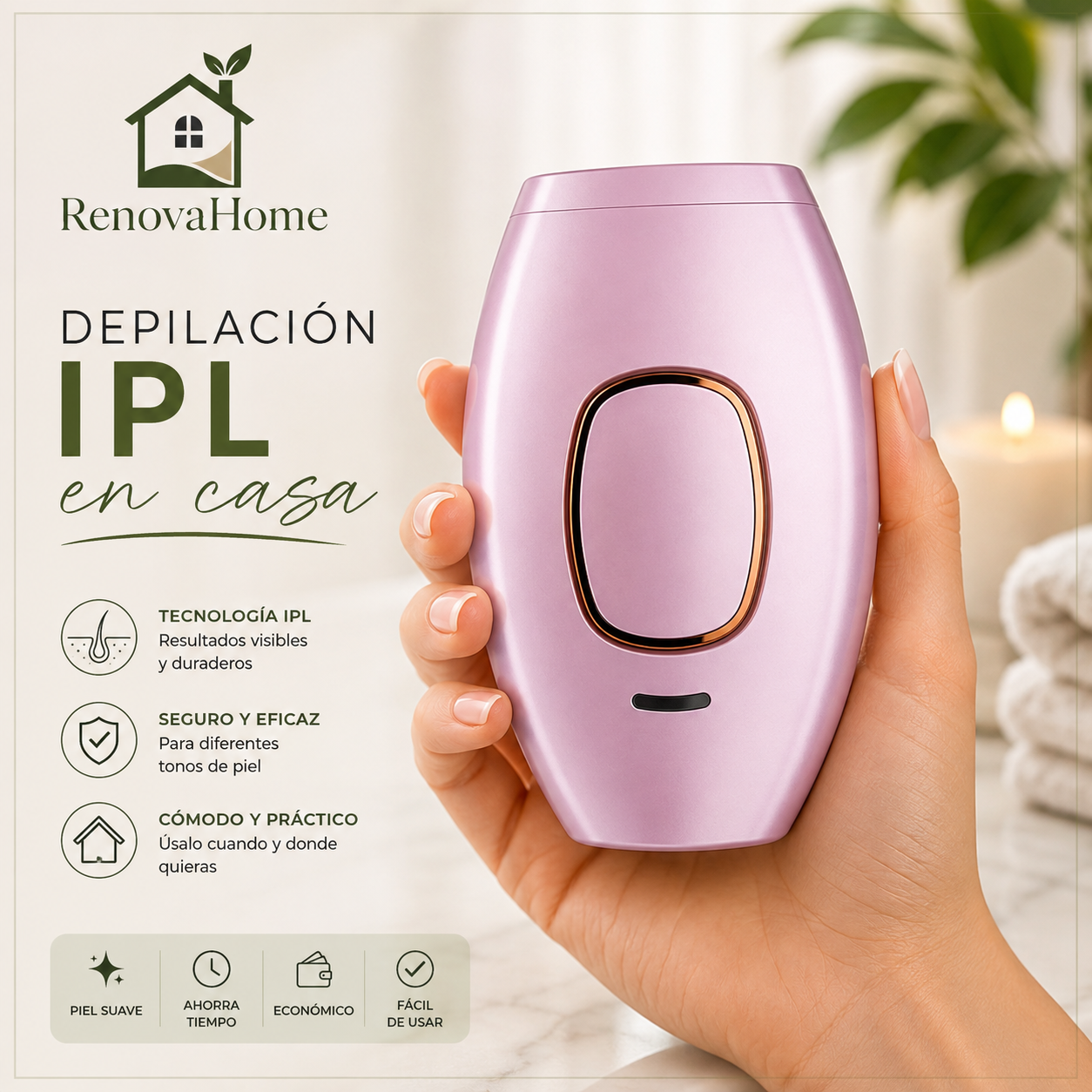 Depiladora Láser IPL - Color Mix